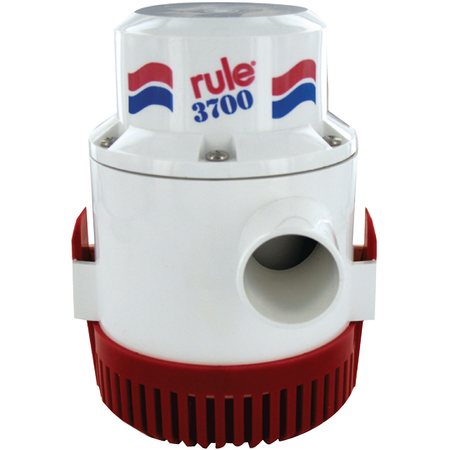 Rule High Capacity Manual Bilge Pump, 3700GPH, 24V 16A